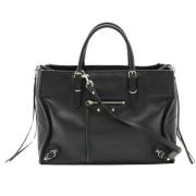 Balenciaga Vintage Pre-owned Laeder balenciaga-vskor Black, Dam