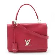 Louis Vuitton Vintage Pre-owned Laeder louis-vuitton-vskor Pink, Dam