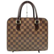 Louis Vuitton Vintage Pre-owned Canvas louis-vuitton-vskor Brown, Dam