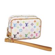 Louis Vuitton Vintage Pre-owned Canvas necessrer White, Dam