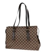 Louis Vuitton Vintage Pre-owned Canvas louis-vuitton-vskor Brown, Dam