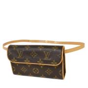 Louis Vuitton Vintage Pre-owned Canvas louis-vuitton-vskor Brown, Dam