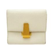 Bottega Veneta Vintage Pre-owned Laeder plnbcker White, Dam