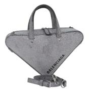 Balenciaga Vintage Pre-owned Laeder balenciaga-vskor Gray, Dam