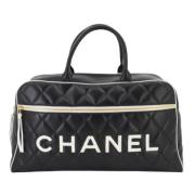 Chanel Vintage Pre-owned Laeder chanel-vskor Black, Dam