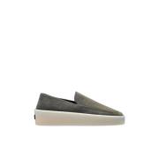 Fear Of God Läderskor Loafer Green, Dam