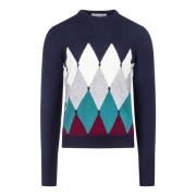 Ballantyne Stiliga Sweaters Kollektion Blue, Herr