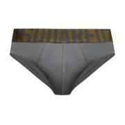 Dsquared2 Bomullsbriefs med logotyp Gray, Herr