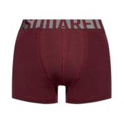 Dsquared2 Bomullsboxershorts med logotyp Red, Herr