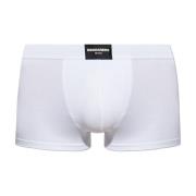 Dsquared2 Bomullsboxershorts med logotyp White, Herr