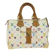 Louis Vuitton Vintage Pre-owned Canvas louis-vuitton-vskor White, Dam