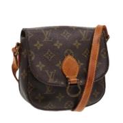 Louis Vuitton Vintage Pre-owned Canvas louis-vuitton-vskor Brown, Dam