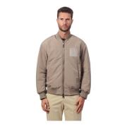 Armani Exchange Beige Kappor med Logodetalj Beige, Herr