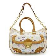 Louis Vuitton Vintage Pre-owned Canvas handvskor White, Dam