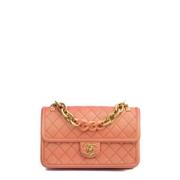 Chanel Vintage Pre-owned Laeder chanel-vskor Pink, Dam