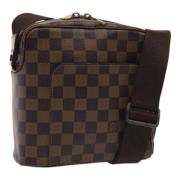 Louis Vuitton Vintage Pre-owned Canvas axelremsvskor Brown, Dam