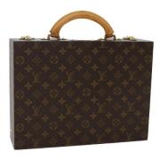 Louis Vuitton Vintage Pre-owned Canvas louis-vuitton-vskor Brown, Dam