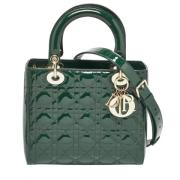 Dior Vintage Pre-owned Laeder dior-vskor Green, Dam