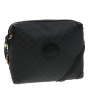 Gucci Vintage Pre-owned Canvas axelremsvskor Black, Dam