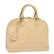 Louis Vuitton Vintage Pre-owned Laeder louis-vuitton-vskor Beige, Dam