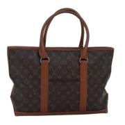 Louis Vuitton Vintage Pre-owned Canvas louis-vuitton-vskor Brown, Dam