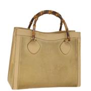 Gucci Vintage Pre-owned Laeder gucci-vskor Beige, Dam