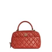 Chanel Vintage Pre-owned Laeder chanel-vskor Red, Dam