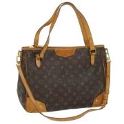 Louis Vuitton Vintage Pre-owned Canvas totevskor Brown, Dam