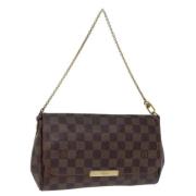 Louis Vuitton Vintage Pre-owned Canvas louis-vuitton-vskor Brown, Dam