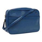 Louis Vuitton Vintage Pre-owned Laeder louis-vuitton-vskor Blue, Dam