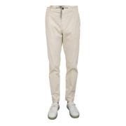 Eleventy Ivory Jogger Byxor Beige, Herr