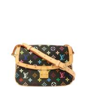 Louis Vuitton Vintage Pre-owned Tyg louis-vuitton-vskor Black, Dam