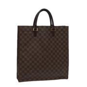 Louis Vuitton Vintage Pre-owned Canvas handvskor Brown, Dam