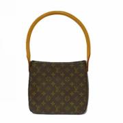 Louis Vuitton Vintage Pre-owned Canvas handvskor Brown, Dam