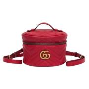 Gucci Vintage Pre-owned Laeder gucci-vskor Red, Dam