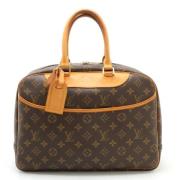 Louis Vuitton Vintage Pre-owned Canvas handvskor Brown, Dam