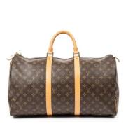 Louis Vuitton Vintage Pre-owned Canvas resvskor Brown, Dam