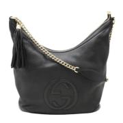 Gucci Vintage Pre-owned Laeder gucci-vskor Black, Dam