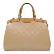 Louis Vuitton Vintage Pre-owned Laeder louis-vuitton-vskor Beige, Dam