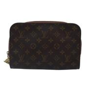 Louis Vuitton Vintage Pre-owned Canvas kuvertvskor Brown, Dam