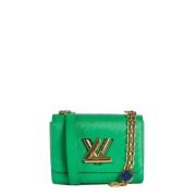 Louis Vuitton Vintage Pre-owned Laeder louis-vuitton-vskor Green, Dam