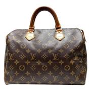 Louis Vuitton Vintage Pre-owned Canvas louis-vuitton-vskor Brown, Dam