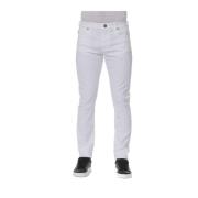 Trussardi Kläder Jeans White, Herr