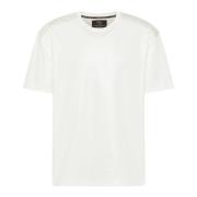 Carlo Colucci Oversize Logo T-Shirt White, Herr