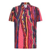 Carlo Colucci Short Sleeve Shirts Multicolor, Herr