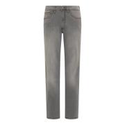 Carlo Colucci Enrico Dalri Herr Stretch Jeans Gray, Herr