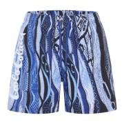 Carlo Colucci Sporty Beach Volleyball Surfing Swim Shorts Multicolor, ...