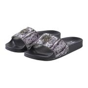 Carlo Colucci Stickad Slide Sandal Dal Zot Black, Herr