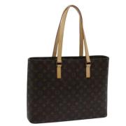 Louis Vuitton Vintage Pre-owned Canvas louis-vuitton-vskor Brown, Dam