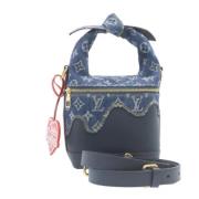 Louis Vuitton Vintage Pre-owned Canvas louis-vuitton-vskor Blue, Dam